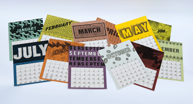 personal photo calendar