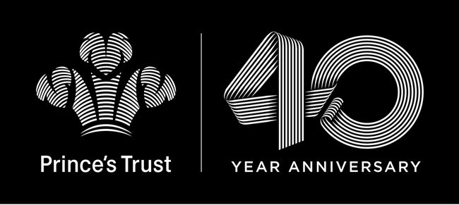 prince s trust 40yr logo jonathan mcghee